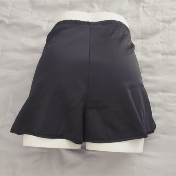 Retro Pinup Highwaisted Satin Shorts By ZARA - Picture 3 of 16
